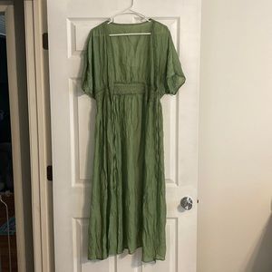 Beach cover up - Green - medium